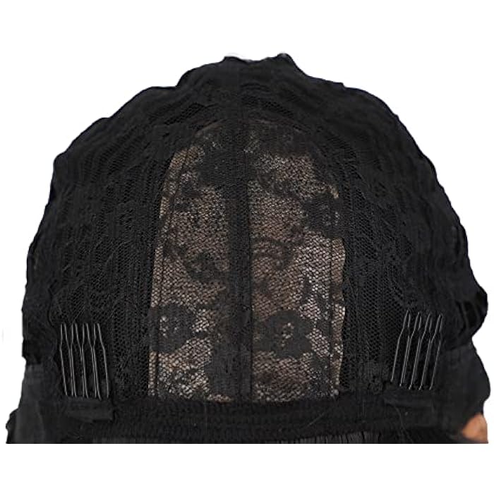 DILLARDS Wiginway Short Bob Wig For Womem, 12'' Short Black Wigs With Bangs, Natural Looking Soft Synthetic Straight Wigs For Party Cosplay Halloween - Image 3